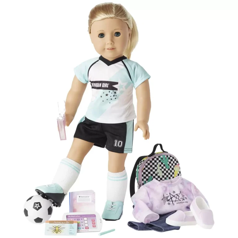 American Girl Doll # and School Day To Soccer Play Set 1615734