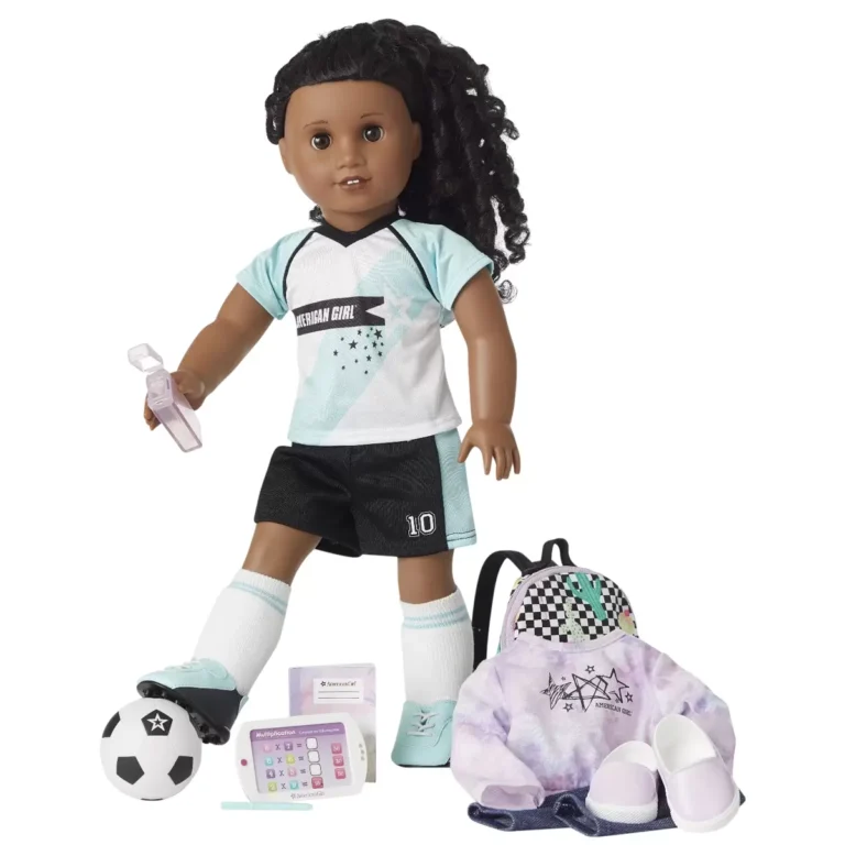 American Girl Doll # And School Day To Soccer Play Set 1615735