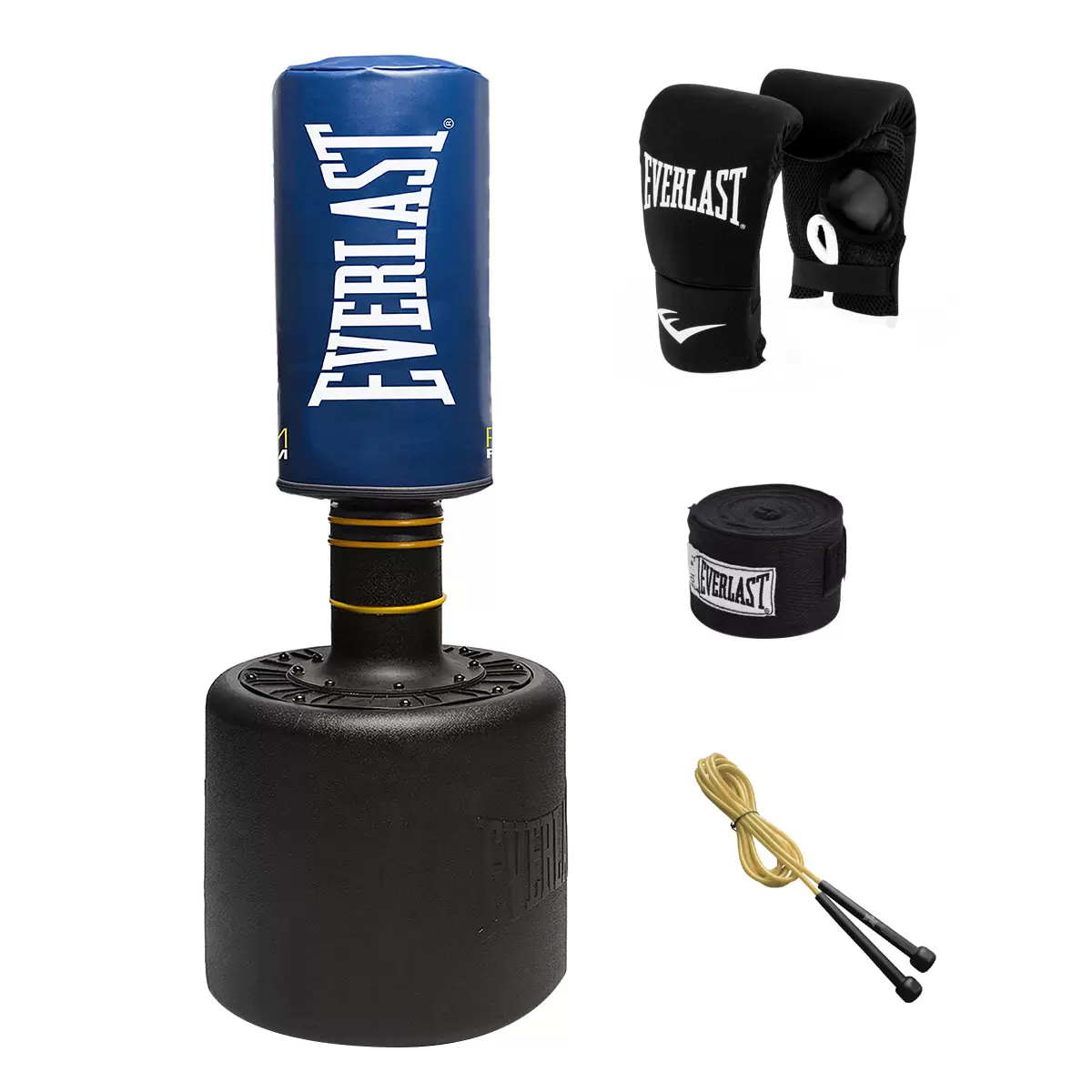 Everlast PowerCore Freestanding Punchbag and Accessories