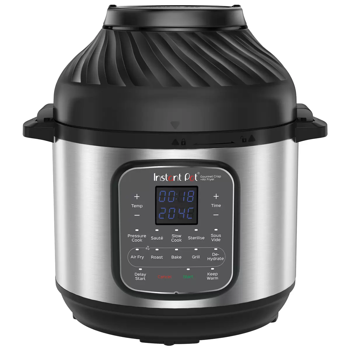 Instant Pot Gourmet Crisp 8L Airfryer And Pressure Cooker 140003901AU