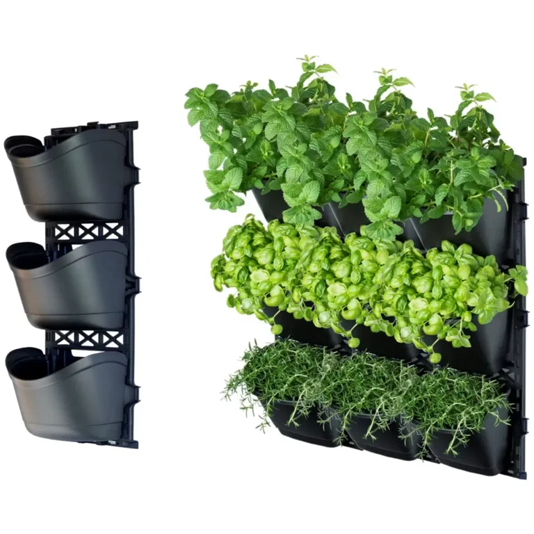 Maze TRI Large Vertical Garden with 3 Frames and 9 Pots