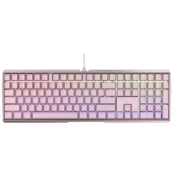 CHERRY MX 3.0S RGB Gaming Keyboard (Pink) Red Switch