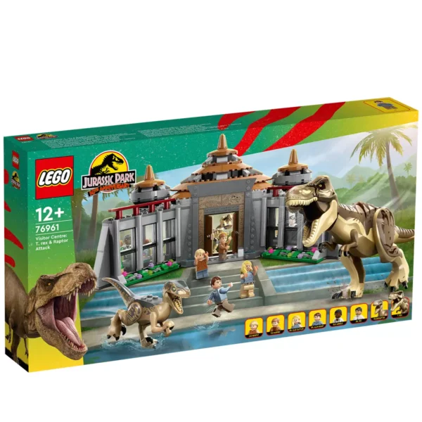 lego jurassic world raptor attack 76961
