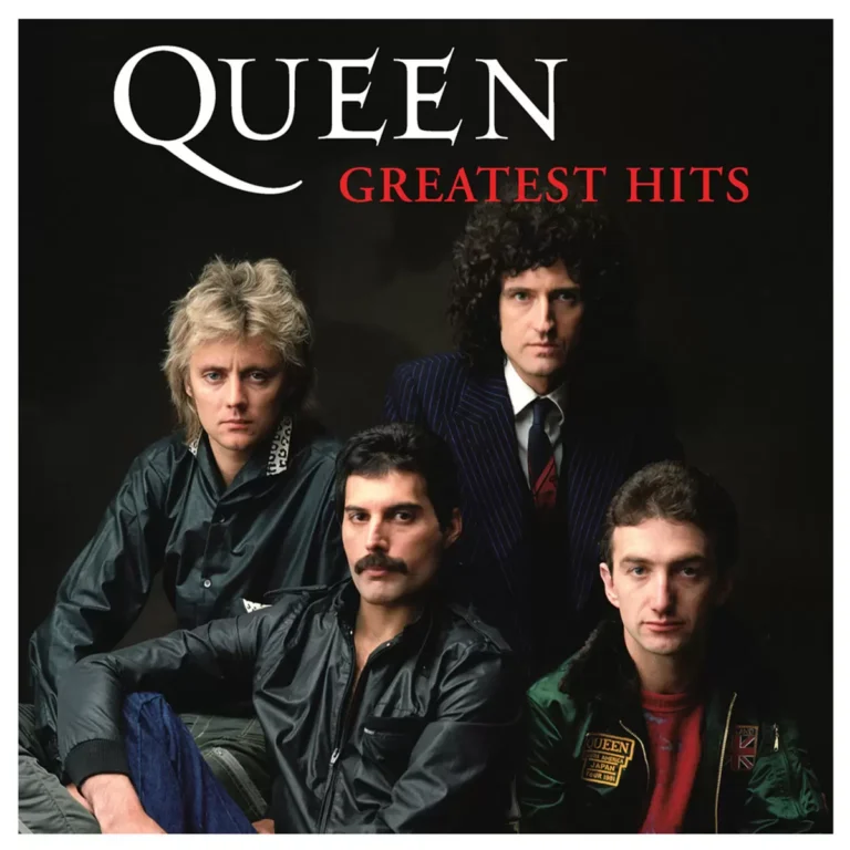 Framed Queen Greatest Hits Double Vinyl Album Art