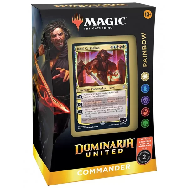 Magic the Gathering Dominaria United Bundle and Commander Packs Painbow