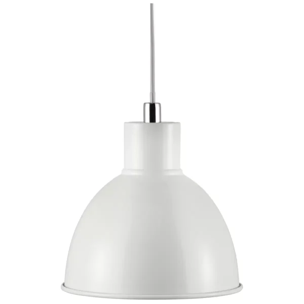 Nordlux Pop Pendant Light White Metal E27