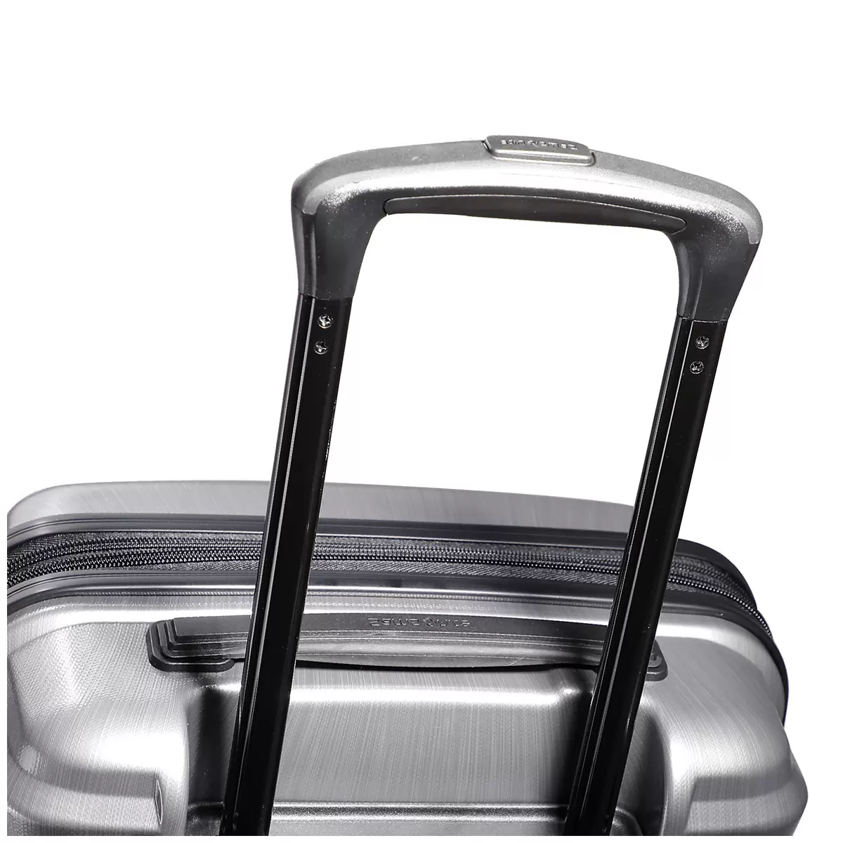 Samsonite Zipplus Carry On Luggage Silver